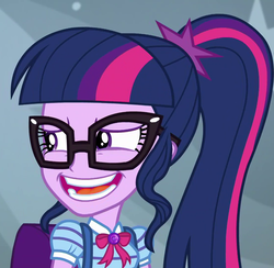 Size: 1108x1080 | Tagged: safe, screencap, sci-twi, twilight sparkle, equestria girls, g4, my little pony equestria girls: better together, star crossed, cropped, faic, female, geode of telekinesis, nervous, solo