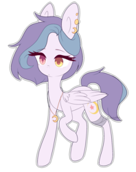 Size: 1118x1410 | Tagged: safe, artist:lnspira, oc, oc only, oc:shylu, pegasus, pony, female, mare, simple background, solo, transparent background