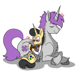 Size: 2000x2000 | Tagged: safe, artist:chelseawest, oc, oc only, oc:ianto, oc:richard, pony, unicorn, book, clothes, cuffs (clothes), gay, glasses, high res, male, oc x oc, prone, shipping, simple background, stallion, transparent background, unshorn fetlocks