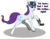 Size: 3200x2505 | Tagged: safe, artist:miragepotato, artist:toxic-mario, rarity, pony, unicorn, g4, derail in the comments, female, helmet, high res, hockey, mare, raised hoof, simple background, solo, sports, transparent background