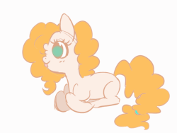 Size: 560x420 | Tagged: dead source, safe, artist:pinkablue, pear butter, earth pony, pony, g4, :p, animated, cute, female, frame by frame, gif, horses doing horse things, mare, missing cutie mark, pearabetes, rolling, silly, silly pony, simple background, solo, sweet dreams fuel, tongue out, weapons-grade cute, white background