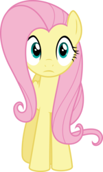 Size: 4864x8121 | Tagged: safe, artist:dusk2k, fluttershy, pegasus, pony, g4, absurd resolution, female, mare, simple background, solo, transparent background, vector