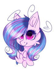 Size: 1000x1414 | Tagged: safe, artist:ohsushime, oc, oc only, oc:elizabeth, pony, bust, chest fluff, female, mare, portrait, simple background, solo, transparent background