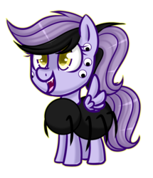 Size: 1024x1190 | Tagged: safe, artist:whitehershey, oc, oc only, oc:stella nova, pony, spider, clothes, costume, fangs, female, mare, simple background, solo, transparent background