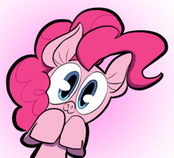 Size: 1948x1774 | Tagged: safe, artist:joeywaggoner, pinkie pie, g4, :3, female, looking at you, solo