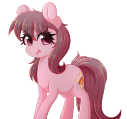 Size: 4045x3807 | Tagged: safe, artist:fluffymaiden, oc, oc only, oc:hot dogger, pony, female, looking at you, mare, open mouth, simple background, solo, white background