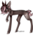 Size: 502x539 | Tagged: safe, artist:ohflaming-rainbow, oc, oc only, oc:poise, pony, female, horns, mare, raised hoof, simple background, solo, transparent background