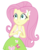 Size: 535x646 | Tagged: safe, artist:rare-fashions15, fluttershy, equestria girls, g4, clothes, female, scared, simple background, skirt, solo, tank top, transparent background, vector