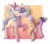 Size: 1600x1400 | Tagged: safe, artist:theoutcastofthenight, oc, oc only, oc:cheap frills, oc:glittergleam headlines, couple, kissing