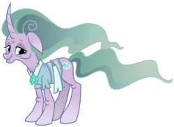 Size: 4100x3000 | Tagged: safe, artist:cheezedoodle96, mistmane, pony, unicorn, g4, shadow play, .svg available, curved horn, elderly, female, horn, looking at you, mare, old, simple background, solo, svg, transparent background, vector
