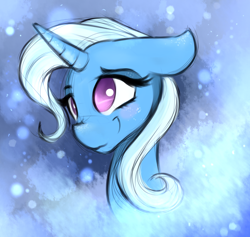 Size: 1900x1800 | Tagged: safe, artist:lcpegasister75, trixie, g4, bust, cute, diatrixes, female, smiling, solo