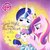 Size: 2550x2560 | Tagged: safe, princess cadance, princess flurry heart, shining armor, alicorn, pony, unicorn, g4, my little pony: good night baby flurry heart, baby, book cover, cover, cute, cutedance, female, flurrybetes, high res, male, mare, my little pony logo, shining adorable, stallion