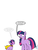 Size: 600x796 | Tagged: safe, artist:dekomaru, twilight sparkle, tumblr:ask twixie, g4, ask, cropped, self ponidox, tumblr