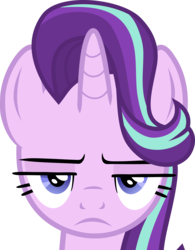 Size: 3720x4759 | Tagged: safe, artist:frownfactory, starlight glimmer, pony, unicorn, g4, uncommon bond, .svg available, annoyed, female, mare, simple background, solo, starlight glimmer is not amused, svg, transparent background, unamused, upset, vector