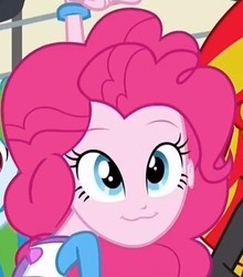 Size: 327x372 | Tagged: safe, screencap, pinkie pie, equestria girls, g4, my little pony equestria girls: rainbow rocks, :3, cropped, cute, diapinkes