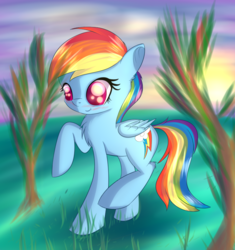 Size: 810x860 | Tagged: safe, artist:brok-enwings, rainbow dash, g4, backwards cutie mark, blushing, chest fluff, female, solo