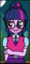 Size: 722x1540 | Tagged: safe, artist:crydius, sci-twi, twilight sparkle, equestria girls, g4, cropped, female, needs more jpeg, solo