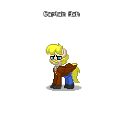 Size: 400x400 | Tagged: safe, pony, pony town, captain ash, ponified, timesplitters
