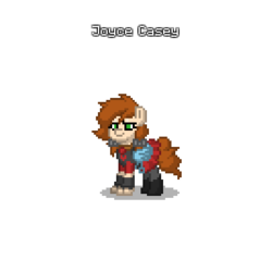 Size: 400x400 | Tagged: safe, pony, pony town, jo-beth casey, ponified, timesplitters