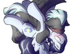 Size: 2924x2108 | Tagged: safe, artist:heyerika, soarin', thunderlane, pegasus, pony, g4, blushing, eyes closed, floppy ears, gay, high res, kiss on the lips, kissing, male, nose wrinkle, shipping, simple background, soarilane, spread wings, stallion, surprise kiss, surprised, transparent background, wide eyes