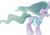 Size: 9186x6400 | Tagged: safe, artist:parclytaxel, mistmane, pony, unicorn, campfire tales, g4, .svg available, absurd resolution, clothes, curved horn, ethereal mane, female, horn, mare, old, simple background, solo, transparent background, vector