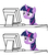 Size: 817x937 | Tagged: safe, twilight sparkle, alicorn, pony, g4, computer, computer reaction faces, computer screen, female, keyboard, mare, meme, monitor, reaction image, screen, solo, twilight sparkle (alicorn)