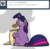 Size: 2321x2292 | Tagged: safe, artist:greyscaleart, princess celestia, twilight sparkle, pony, unicorn, the tiny apprentice, g4, ask, caught, cookie, cookie jar, cute, eating, female, filly, filly twilight sparkle, floppy ears, food, high res, imminent punishment, implied princess celestia, looking at you, looking back, offscreen character, oh crap face, pure unfiltered evil, shadow, sitting, tumblr, twilight stealing a cookie, unicorn twilight, younger