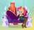 Size: 1000x881 | Tagged: safe, artist:pixelkitties, pinkie pie, equestria girls, g4, celestial, couch, cup, eson the searcher, female, goblet, loki, marvel, marvel cinematic universe, okie doki loki, parody, solo, thor, thor: ragnarok