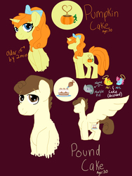 Size: 2448x3264 | Tagged: safe, artist:positivest, carrot cake, cup cake, marble pie, pound cake, pumpkin cake, earth pony, pony, g4, halo, high res, older