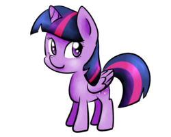 Size: 1280x1024 | Tagged: safe, artist:sugar morning, twilight sparkle, alicorn, pony, g4, chibi, cute, female, looking at you, mare, simple background, smiling, solo, sweet, transparent background, twilight sparkle (alicorn)