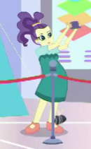 Size: 130x211 | Tagged: safe, screencap, purple frizz, a fine line, equestria girls, g4, my little pony equestria girls: better together, background human, cropped, female, solo