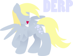 Size: 5386x4130 | Tagged: safe, artist:anonymousnekodos, derpy hooves, pony, g4, absurd resolution, female, lineless, minimalist, modern art, simple background, solo, transparent background