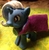 Size: 1820x1861 | Tagged: safe, artist:grapefruitface1, derpibooru exclusive, trixie, g4, cape, clothes, customized toy, felt, female, irl, merchandise, my little pony pop!, painted, photo, solo, toy, trixie's cape