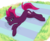 Size: 1230x1002 | Tagged: safe, artist:pencils, fizzlepop berrytwist, tempest shadow, pony, unicorn, g4, my little pony: the movie, broken horn, censored, female, horn, looking at you, lying down, mare, on side, picnic blanket, solo, underhoof
