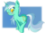 Size: 1539x1125 | Tagged: safe, artist:brok-enwings, lyra heartstrings, pony, unicorn, g4, abstract background, blushing, female, one eye closed, simple background, smiling, solo, wink