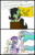 Size: 1400x2164 | Tagged: safe, princess celestia, starlight glimmer, oc, oc:aryanne, oc:filly anon, alicorn, pony, snake, g4, angry, aryanne is not amused, bandana, bipedal, bipedal leaning, celestia is not amused, chest fluff, cute, ear fluff, female, filly, flag, frown, gadsden flag, glare, hoof shoes, jewelry, leaning, libertarian, libertarianism, lidded eyes, mare, neckerchief, no step, no step on snek, peytral, podium, politics in the comments, regalia, simple background, sitting, smiling, smirk, snek, speech, speech bubble, starlight is amused, talking, taxation is theft, tiara, time stamp, unamused, white background