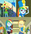 Size: 639x716 | Tagged: safe, edit, screencap, applejack, curly winds, rainbow dash, scribble dee, some blue guy, wiz kid, a queen of clubs, equestria girls, g4, my little pony equestria girls: better together, my little pony equestria girls: friendship games, bow (weapon), cute, geode of super speed, hat, magical geodes, role reversal, scribblebetes