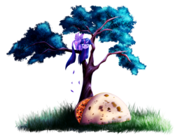 Size: 2188x1696 | Tagged: safe, artist:silverwolf866, twilight sparkle, alicorn, classical unicorn, pony, unicorn, g4, behaving like a cat, chibi, cloven hooves, curved horn, feather, female, food, frown, gritted teeth, horn, leonine tail, mare, quesadilla, scared, simple background, solo, spread wings, they're just so cheesy, transparent background, tree, twilight sparkle (alicorn), unshorn fetlocks, wide eyes, wings