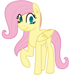 Size: 1225x1331 | Tagged: safe, artist:azure-quill, fluttershy, pony, g4, female, filly, filly fluttershy, mare, solo, younger