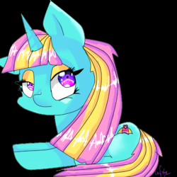 Size: 657x658 | Tagged: safe, artist:leif-skyler, dewdrop dazzle, pony, g4, solo