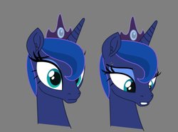 Size: 1112x822 | Tagged: safe, artist:tiarawhy, princess luna, g4, my little pony: the movie, gray background, jewelry, movie accurate, simple background, tiara, toon boom, wip