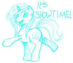 Size: 681x591 | Tagged: safe, artist:heart-of-stitches, oc, oc only, pony, unicorn, female, mare, monochrome, sketch, solo