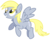 Size: 7200x5793 | Tagged: safe, artist:greenmachine987, derpy hooves, pony, g4, absurd resolution, female, simple background, smiling, solo, transparent background, vector