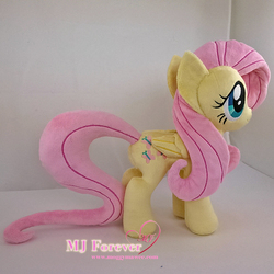 Size: 1134x1134 | Tagged: safe, artist:moggymawee, fluttershy, g4, irl, photo, plushie, solo