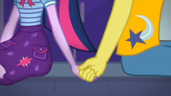 Size: 1920x1080 | Tagged: safe, artist:3d4d, edit, edited screencap, screencap, comet tail, twilight sparkle, equestria girls, g4, my little pony equestria girls: better together, star crossed, alternate universe, equestria girls-ified, female, male, ship:cometlight, shipping, straight