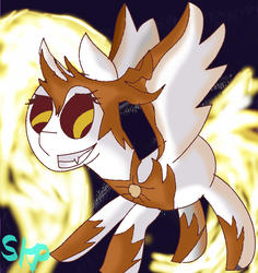 Size: 974x1032 | Tagged: safe, artist:sketchpon, daybreaker, g4, fire