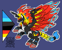 Size: 1500x1231 | Tagged: safe, artist:sapphirus, oc, oc only, alicorn, pony, adoptable, donut steel, edgy, gary stu, male, mary sue, ow the edge, solo