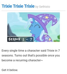 Size: 713x792 | Tagged: safe, trixie, equestria daily, g4, sethisto