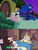 Size: 406x541 | Tagged: safe, edit, edited screencap, screencap, fluttershy, princess luna, alicorn, pegasus, pony, g4, luna eclipsed, my little pony: friendship is magic, season 2, comparison, female, image macro, king river butterfly, marco diaz, mare, star vs the forces of evil