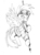 Size: 4928x6627 | Tagged: safe, artist:alts-art, rainbow dash, pony, g4, absurd resolution, cid highwind, cigarette, clothes, cosplay, costume, crossover, female, final fantasy, final fantasy vii, goggles, inktober, mare, monochrome, open mouth, simple background, sketch, smiling, smoking, solo, spear, weapon
